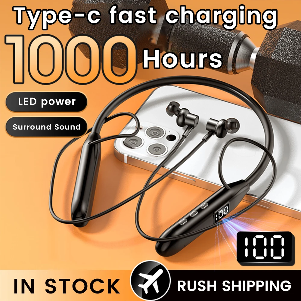 Olaf Wireless Earphones Blueto - đánh giá và giá Magnetic Neckband Sports Earphones