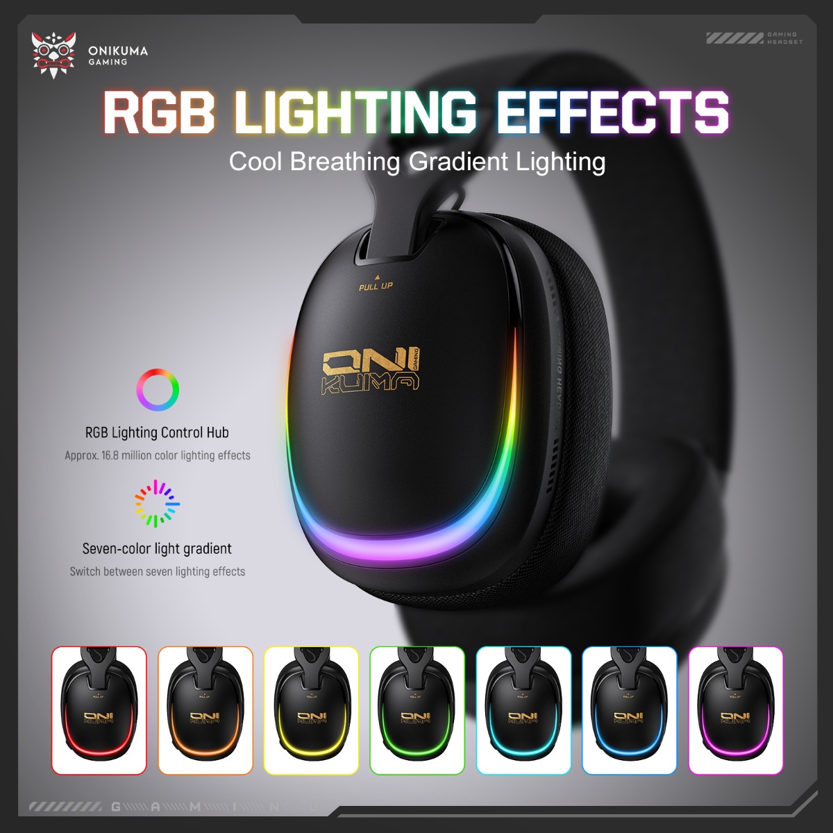 ONIKUMA GT805 Gaming Headset W - đánh giá và giá Gaming Headset With Mic Rgb