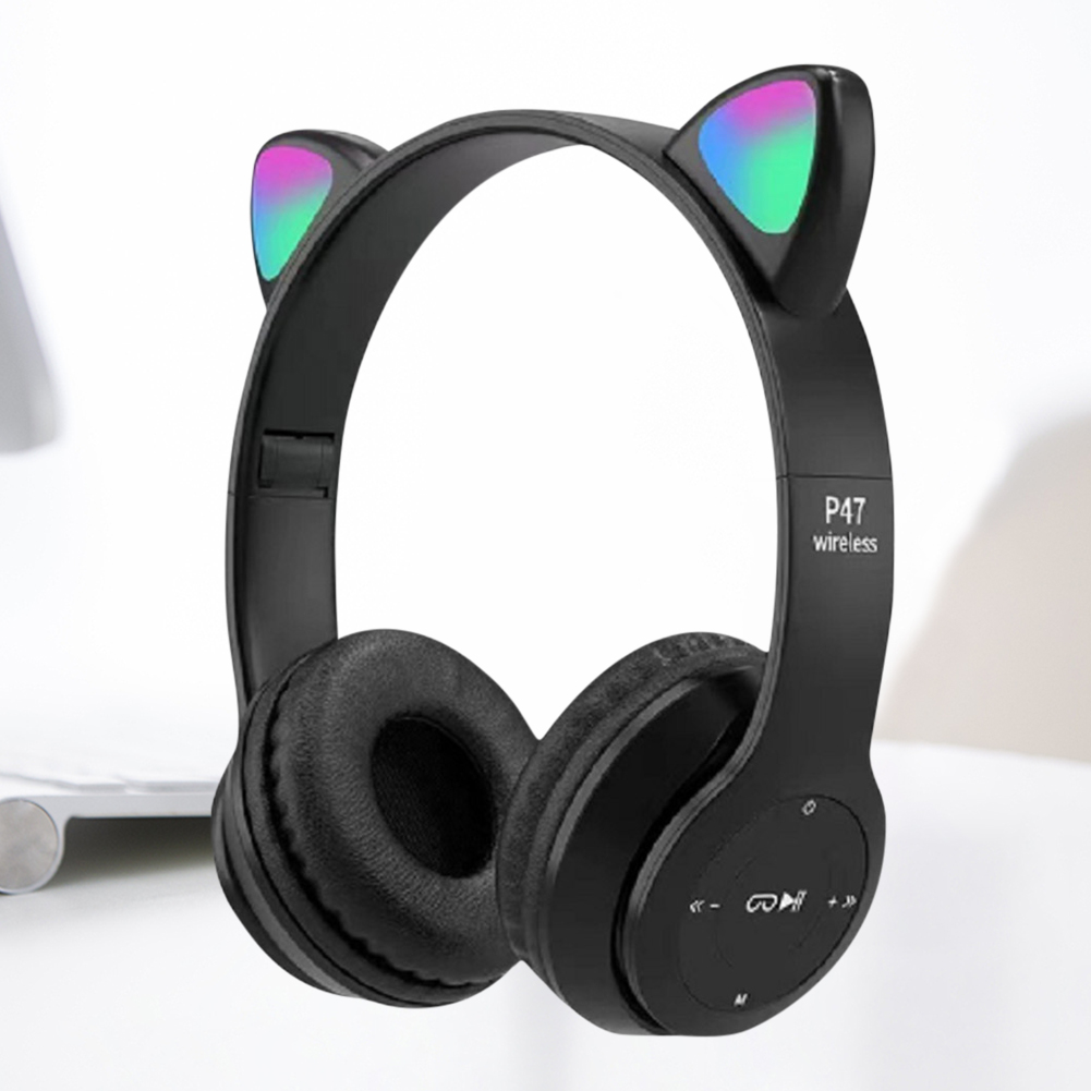 Cute Cat Ear Bluetooth Headpho - đánh giá và giá Cat Ear Bluetooth Headset Led