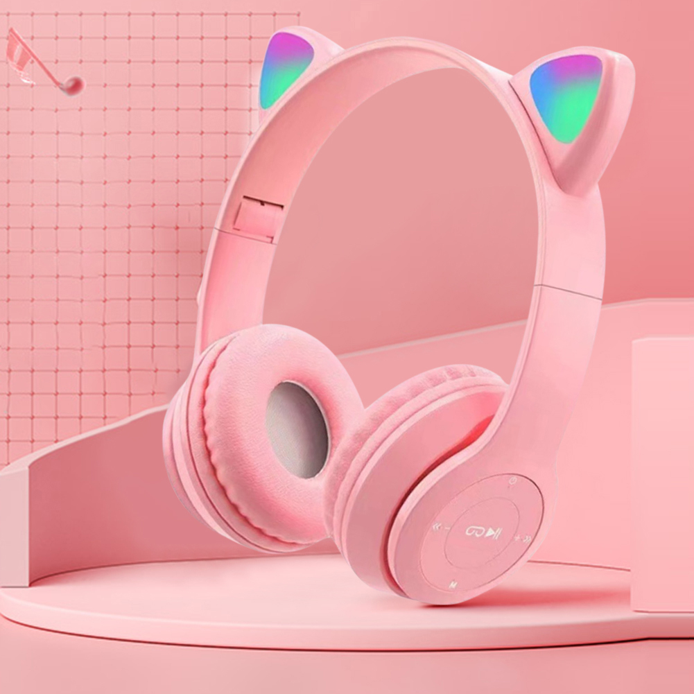 Cute Cat Ear Bluetooth Headpho - đánh giá và giá Cat Ear Bluetooth Headset Led