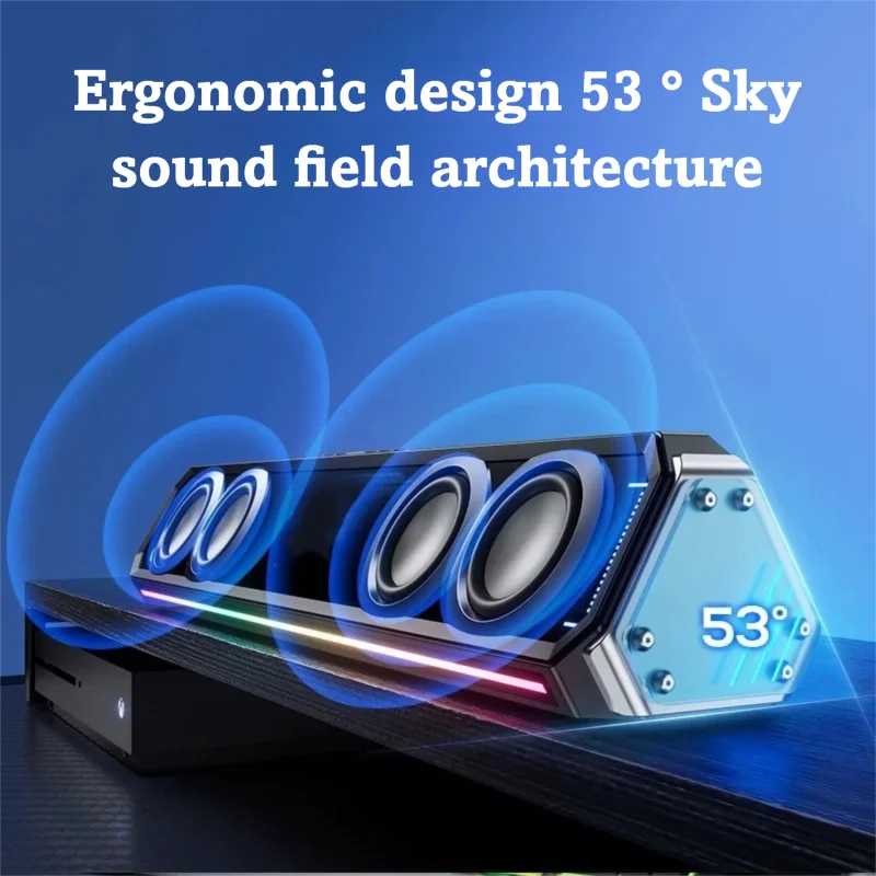 Gaming Soundbar with RGB Light - đánh giá và giá Rgb Computer Soundbar For Pc