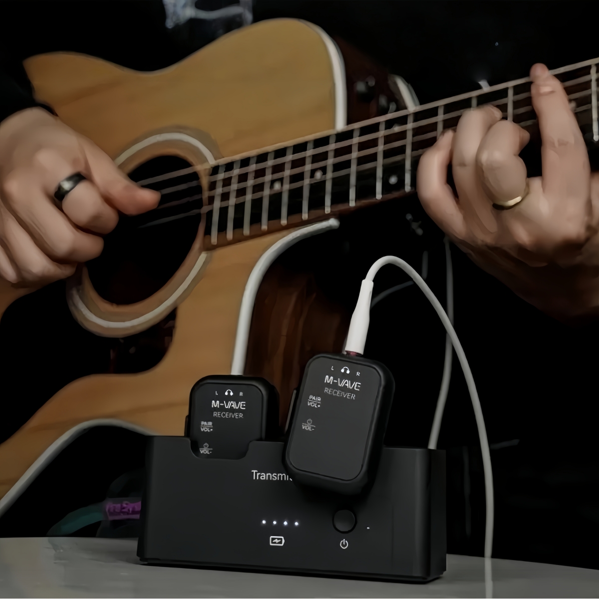 M-VAVE WP-12 Wireless In-Ear M - đánh giá và giá In Ear Monitors For Singers